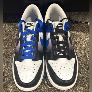 Nike Kids Dunk Low Grade School ‘GAME ROYAL BLACK FADE’